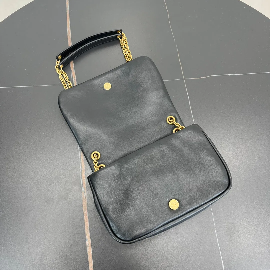 20cm Mini Soft Leather JAMIE Cross Shoulder Handbag 766754