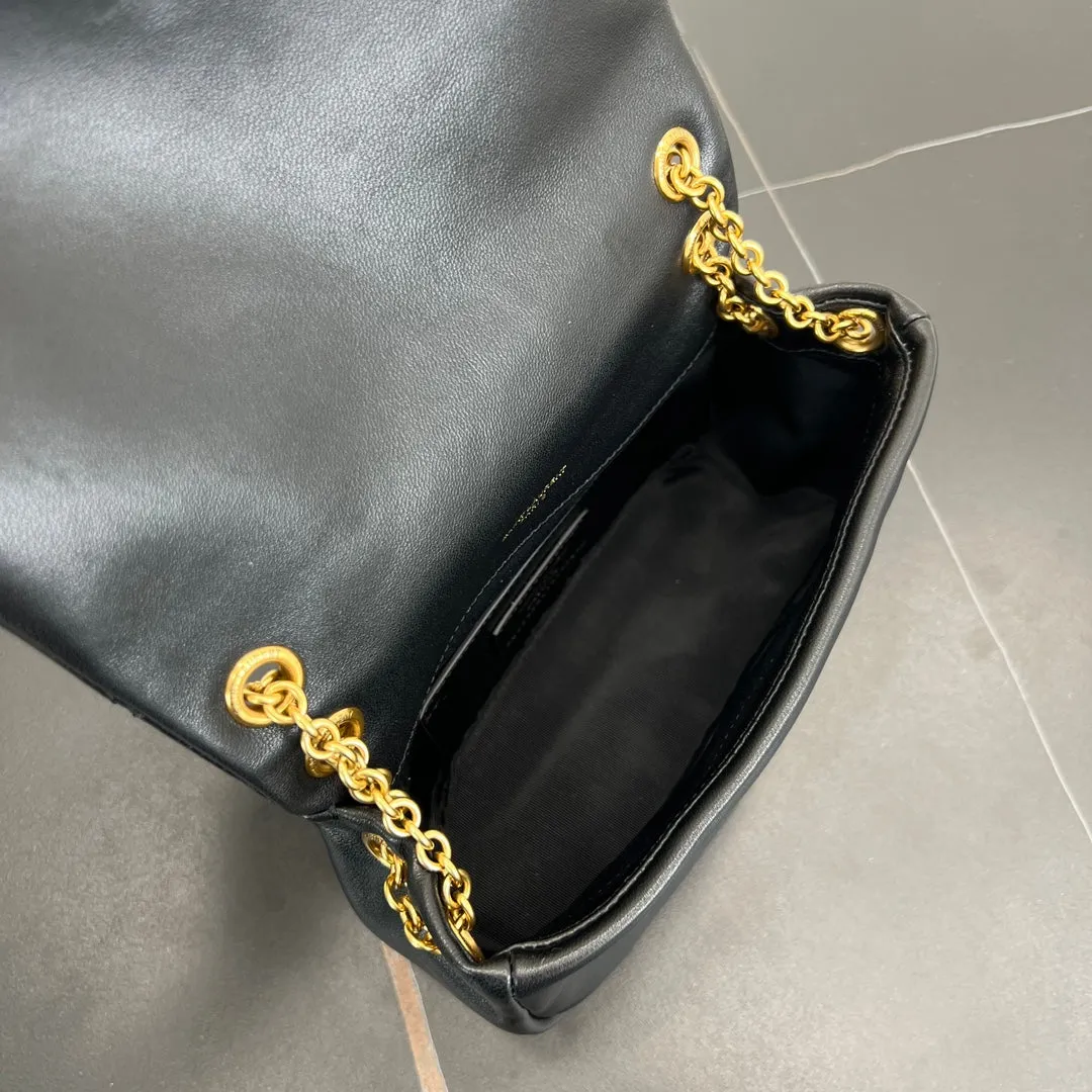 20cm Mini Soft Leather JAMIE Cross Shoulder Handbag 766754