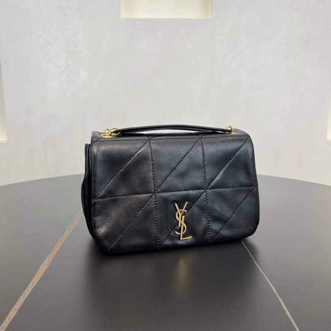 20cm Mini Soft Leather JAMIE Cross Shoulder Handbag 766754