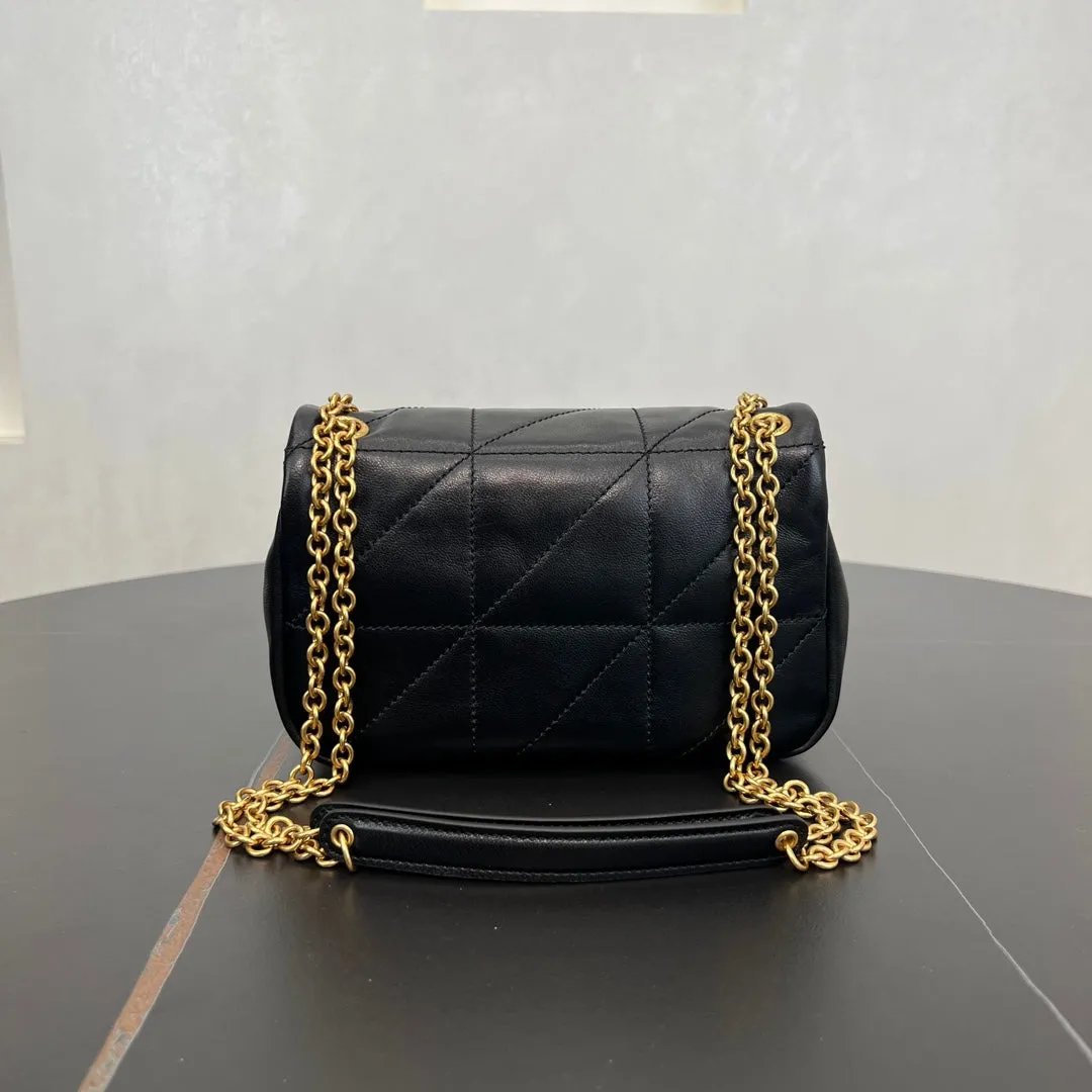 20cm Mini Soft Leather JAMIE Cross Shoulder Handbag 766754