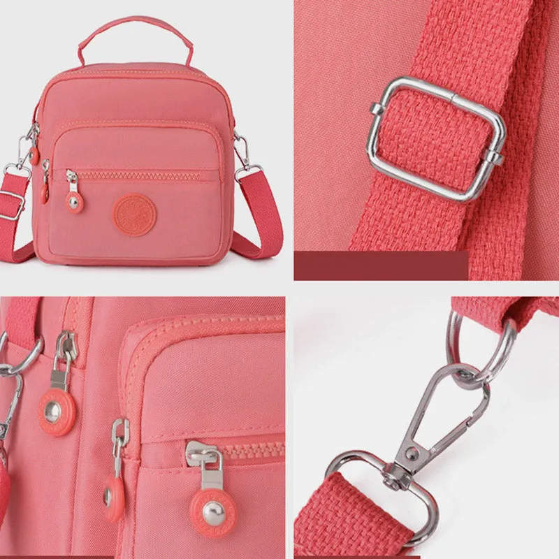 3 In 1 Women Small Purse Lightweight Convertible Shoulder Bag Backpack Handbags