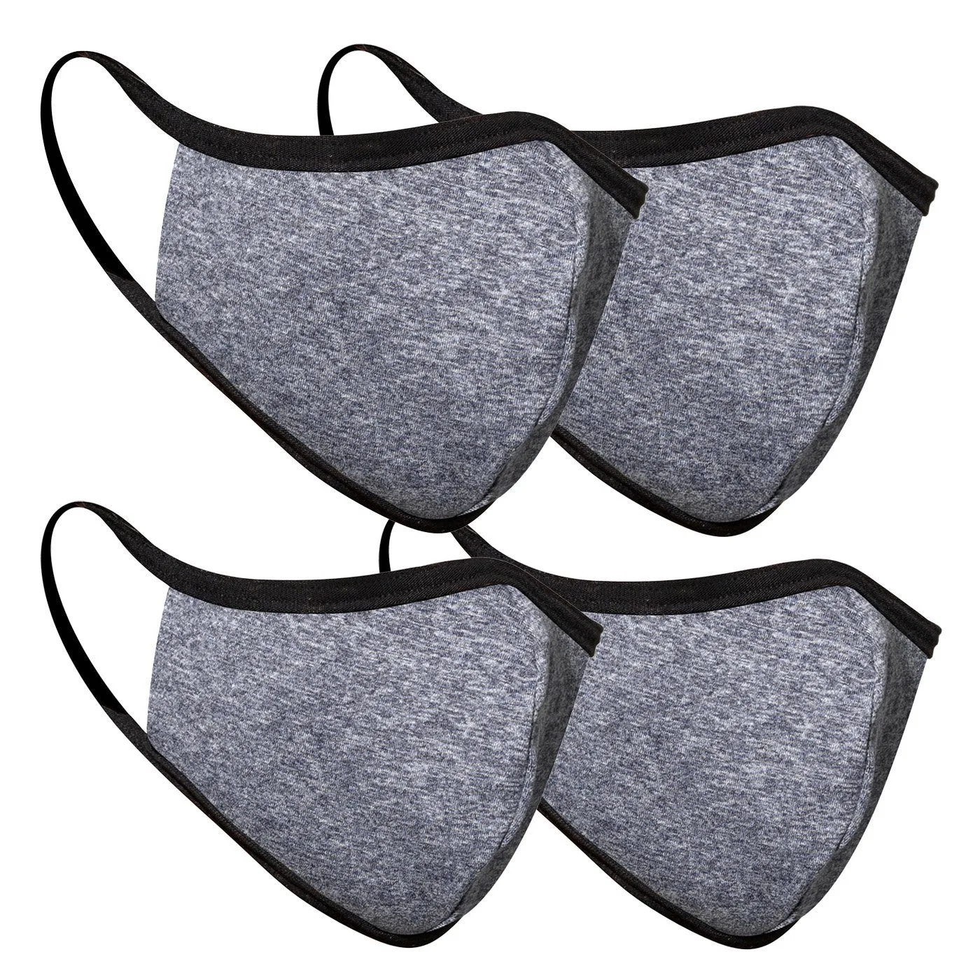 4-PACK 2 TONE DENIM MASKS