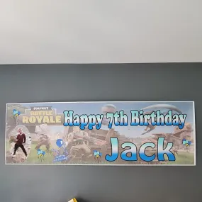 6ft x 2ft Banner with Pictures