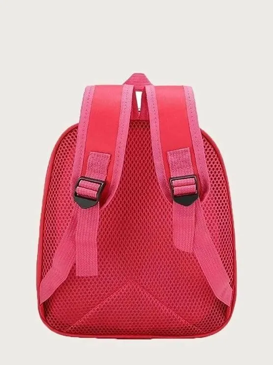 A 3D Hard case backpack for kids Unicorn Pink
