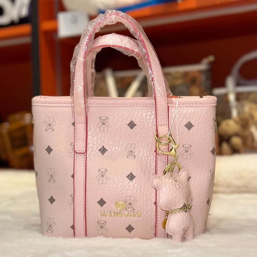 AG Collective Bear Mini Tote Bag Top Handle Crossbody Bag