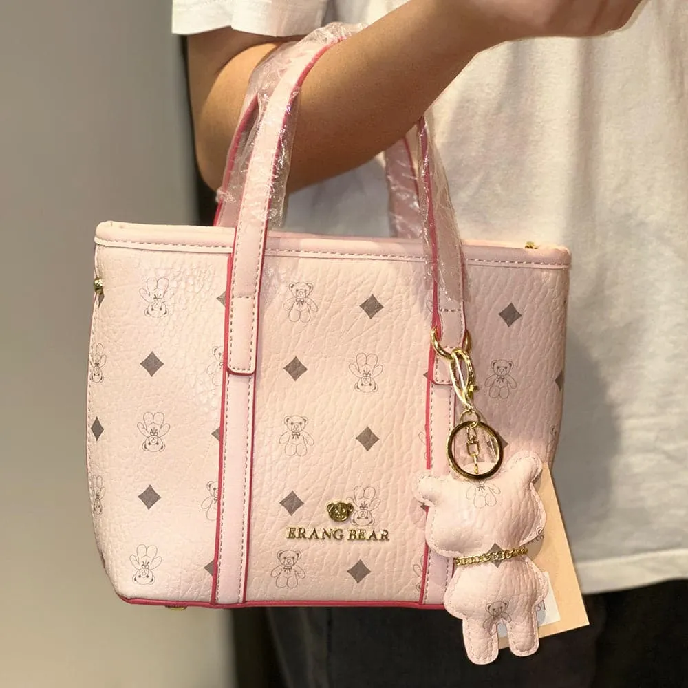 AG Collective Bear Mini Tote Bag Top Handle Crossbody Bag