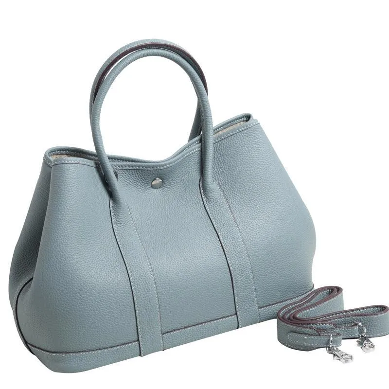 Alexel Calfskin Leather Shoulder Bag With Shoulder Strap, Designer Bag, Italian Leather Party Bag, Classic Tote Bag, Bucket Bag, Must-have Leather Bag, Gift for Her