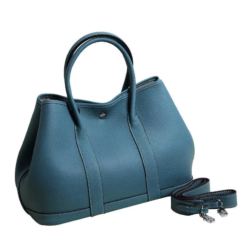 Alexel Calfskin Leather Shoulder Bag With Shoulder Strap, Designer Bag, Italian Leather Party Bag, Classic Tote Bag, Bucket Bag, Must-have Leather Bag, Gift for Her