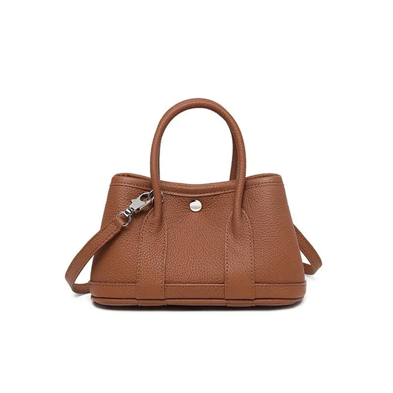 Alexel Calfskin Leather Shoulder Bag With Shoulder Strap, Designer Bag, Italian Leather Party Bag, Classic Tote Bag, Bucket Bag, Must-have Leather Bag, Gift for Her