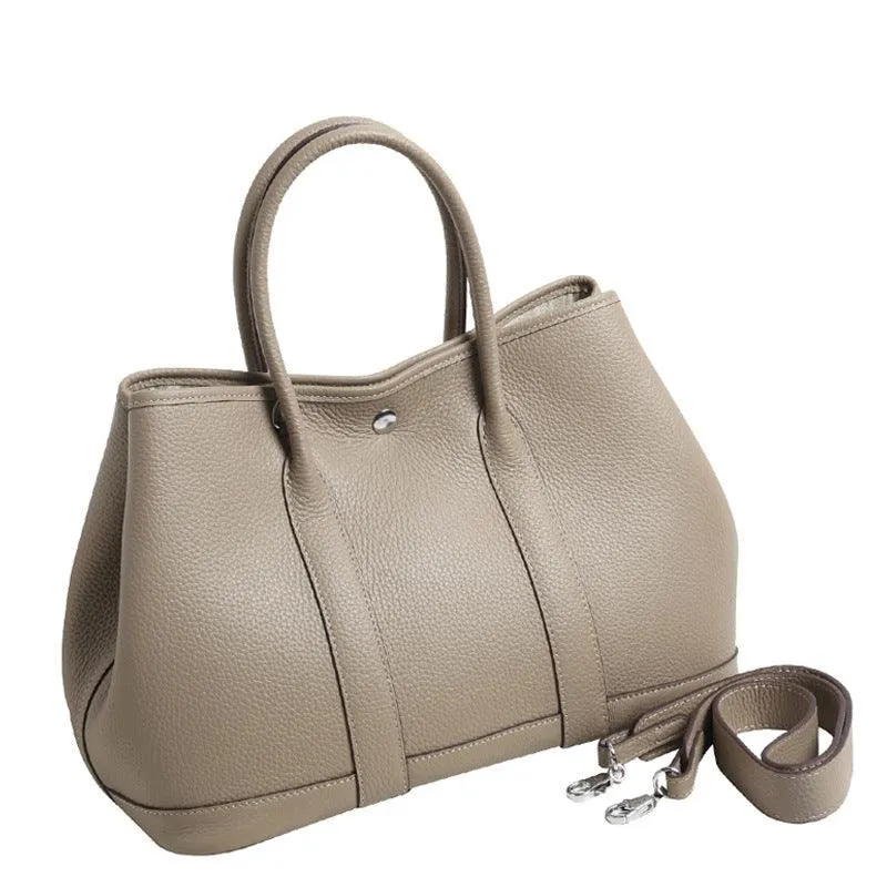 Alexel Calfskin Leather Shoulder Bag With Shoulder Strap, Designer Bag, Italian Leather Party Bag, Classic Tote Bag, Bucket Bag, Must-have Leather Bag, Gift for Her