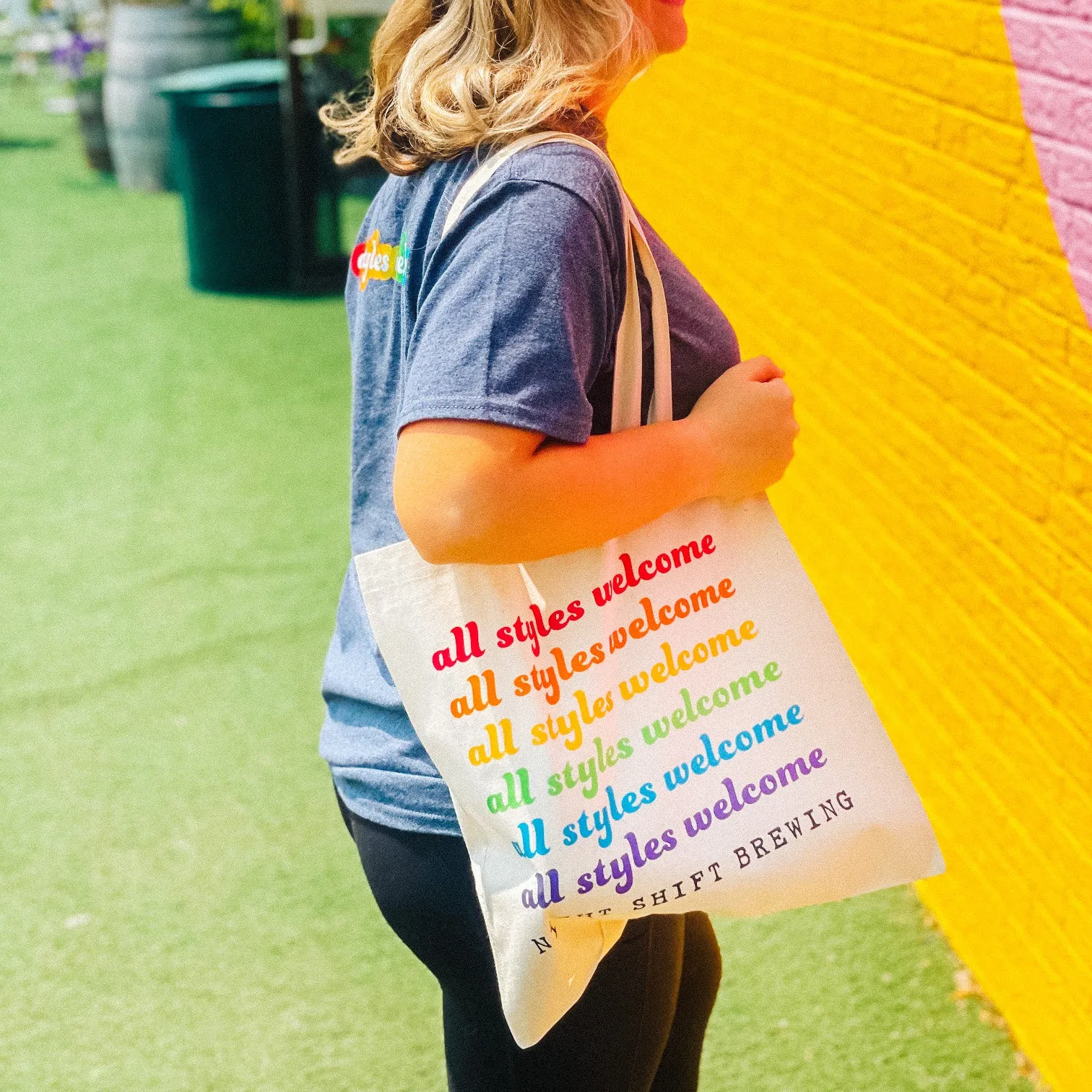 All Styles Welcome Canvas Bag
