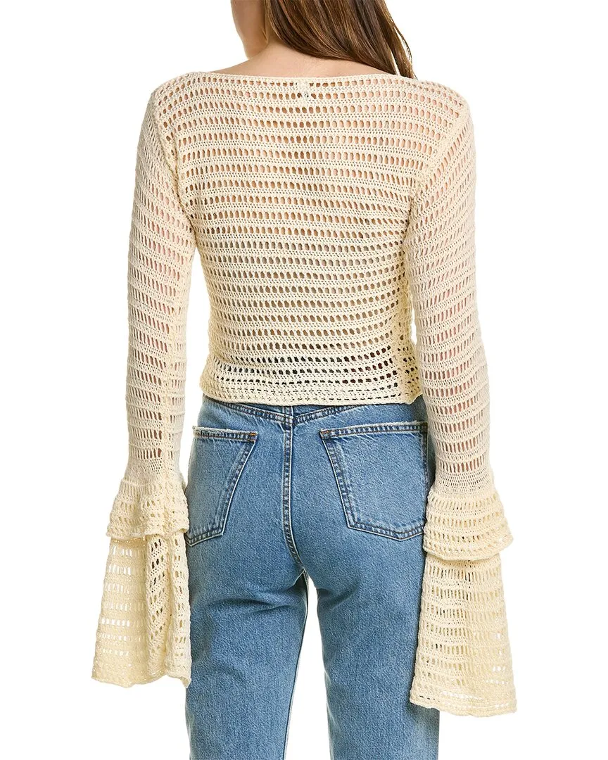 & ROUGE Crochet Top