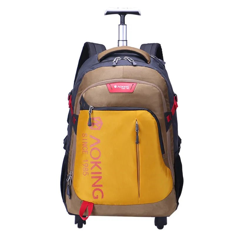 Aoking SLN67056 35L Wheeled Waterproof Backpack