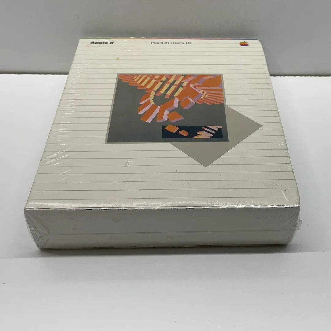 Apple II Pro DOS user kit factory sealed 1983. Disk and manual fast shipping.