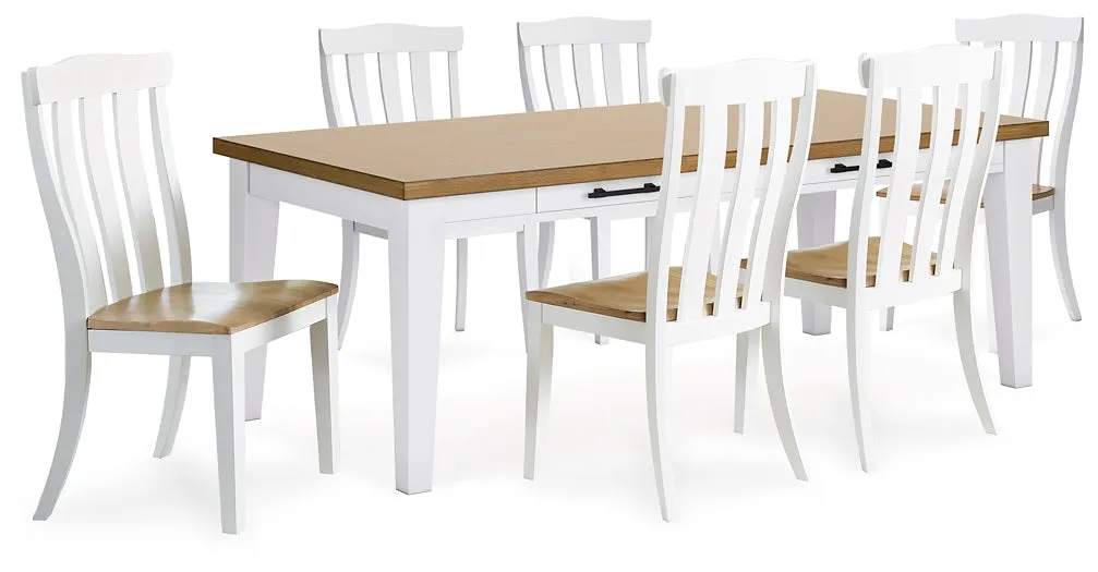 Ashbryn Dining Table and 6 Chairs