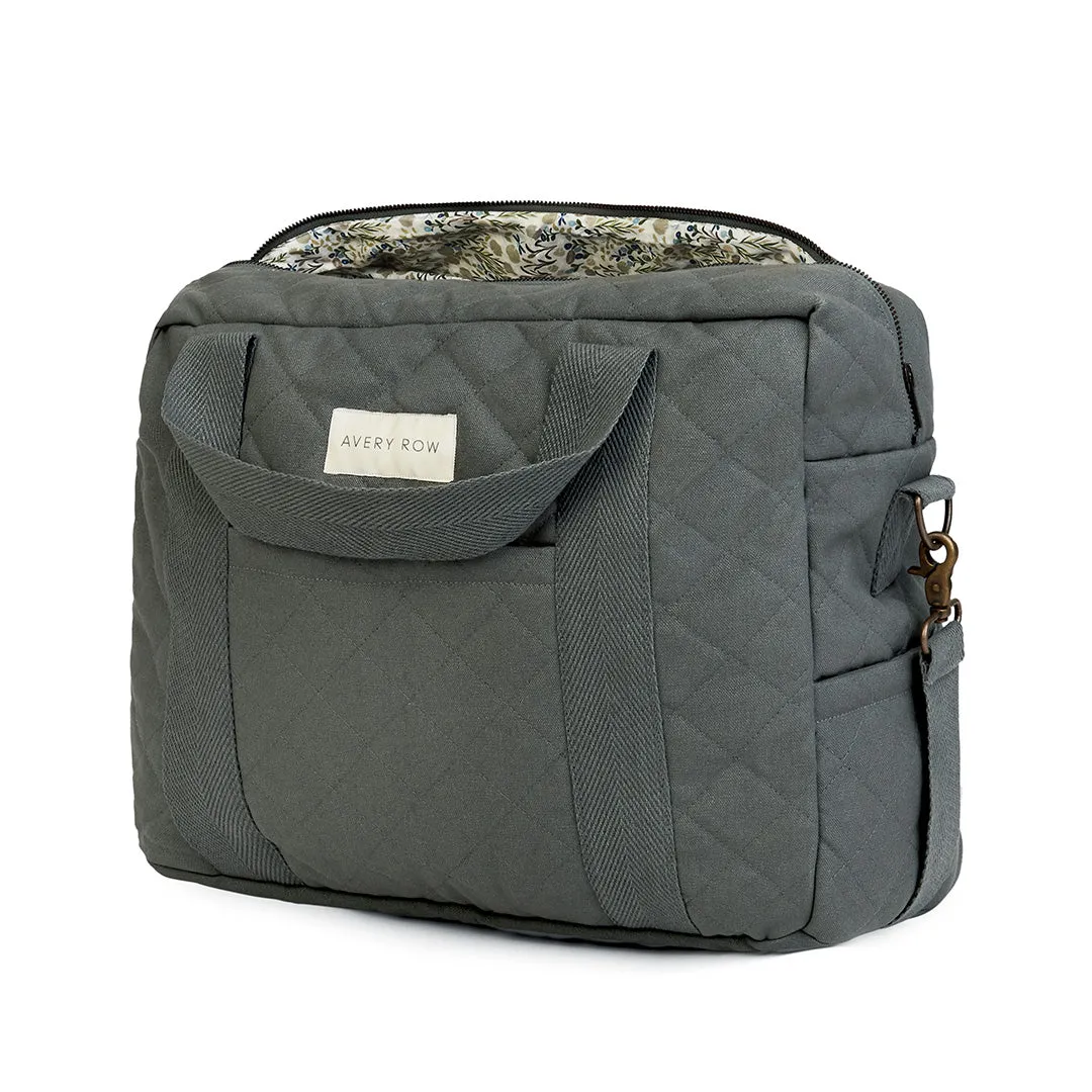 Avery Row Baby Changing Bag - Flint
