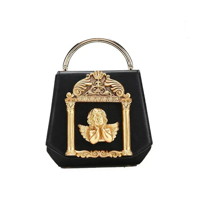 Baroque Angel Clutch Bag Chic Ladies shoulder Hand Bag