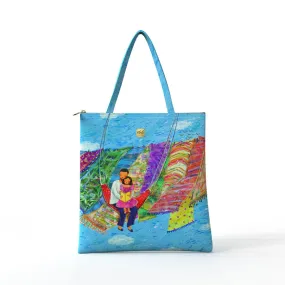 Bibsisita Tote Bag Velvet-  A Father's Song