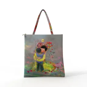 Bibsisita Tote Bag Velvet- I Love You More Than All The Flowers In The World
