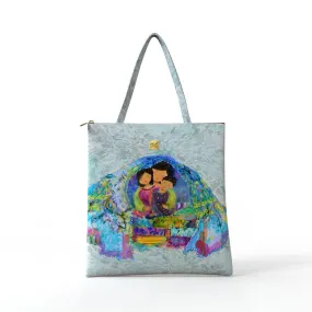 Bibsisita Tote Bag Velvet- In Her Arms