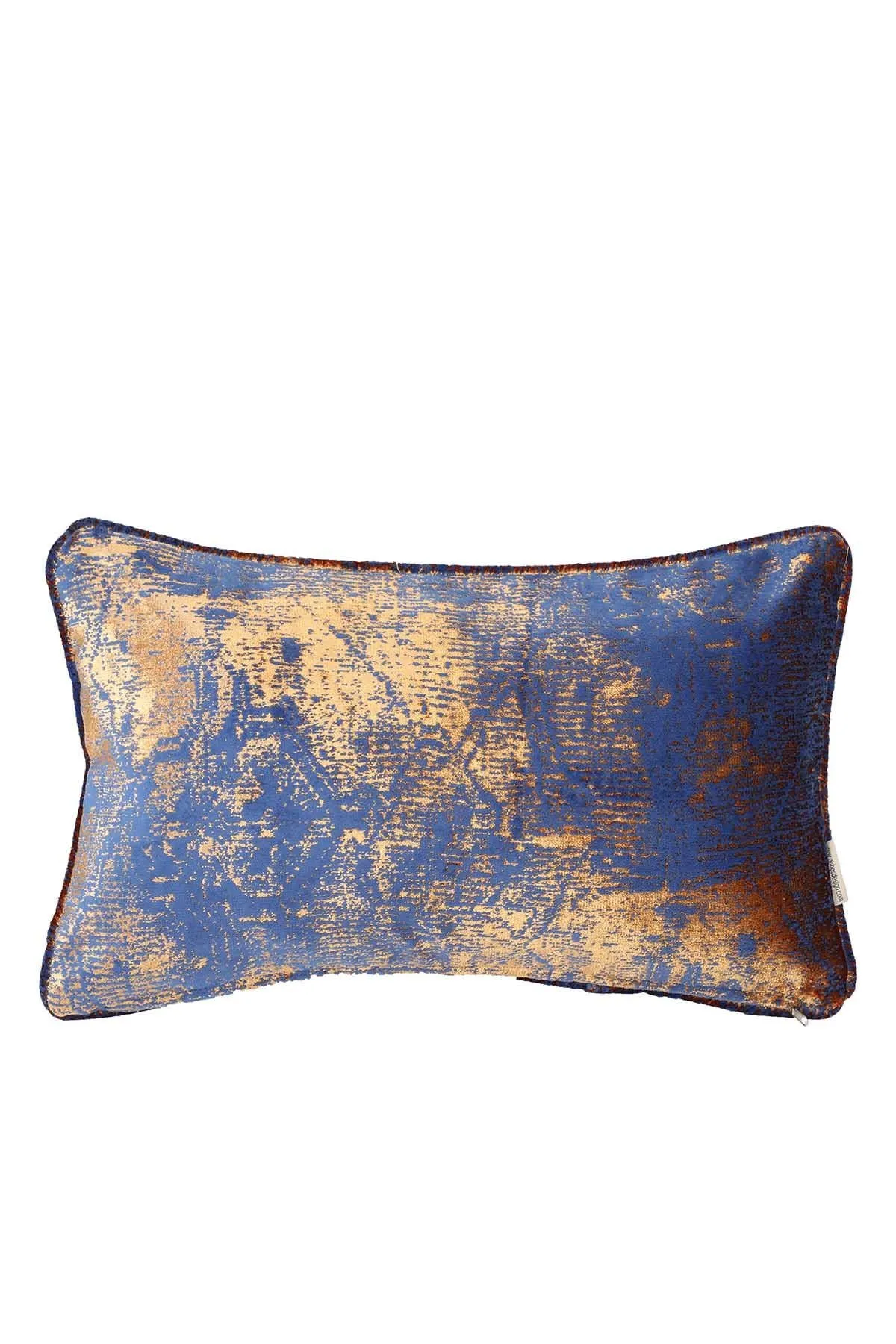 Boho Decorative Rectangle Throw Pillow Covers, Cushion Covers 12 x 20 inch Modern Velvet Look Colorful Patterned Soft Texture,K-182