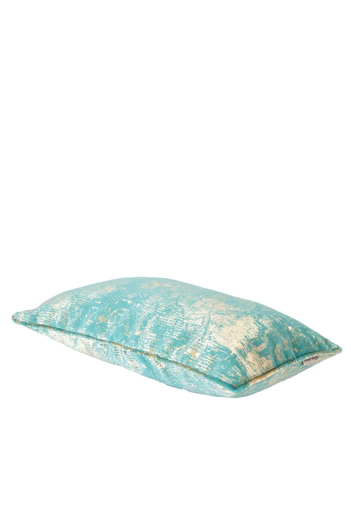 Boho Decorative Rectangle Throw Pillow Covers, Cushion Covers 12 x 20 inch Modern Velvet Look Colorful Patterned Soft Texture,K-182