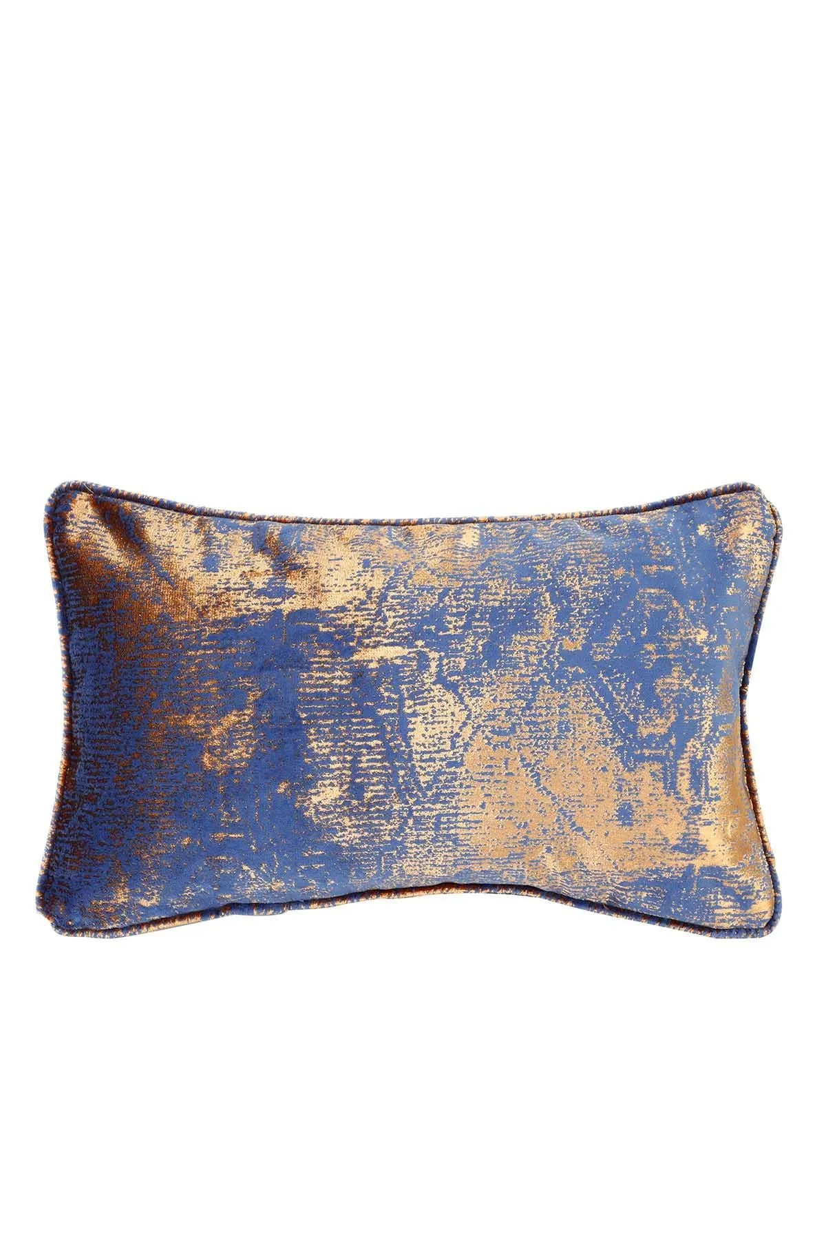 Boho Decorative Rectangle Throw Pillow Covers, Cushion Covers 12 x 20 inch Modern Velvet Look Colorful Patterned Soft Texture,K-182