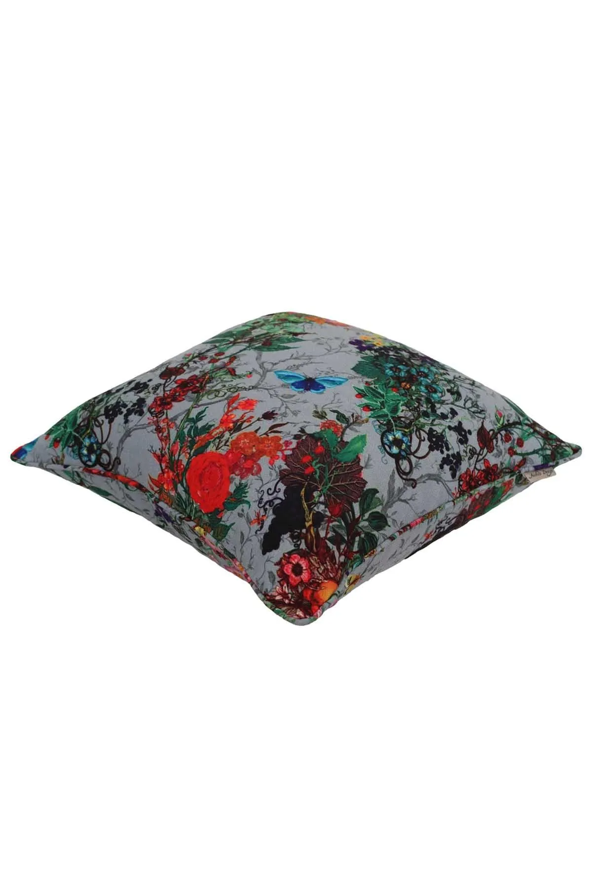 Boho Decorative Throw Pillow Covers, Cushion Covers (18 x 18 inch) Modern Velvet Look Colorful Patterned Soft Texture Polyester Square,K-123