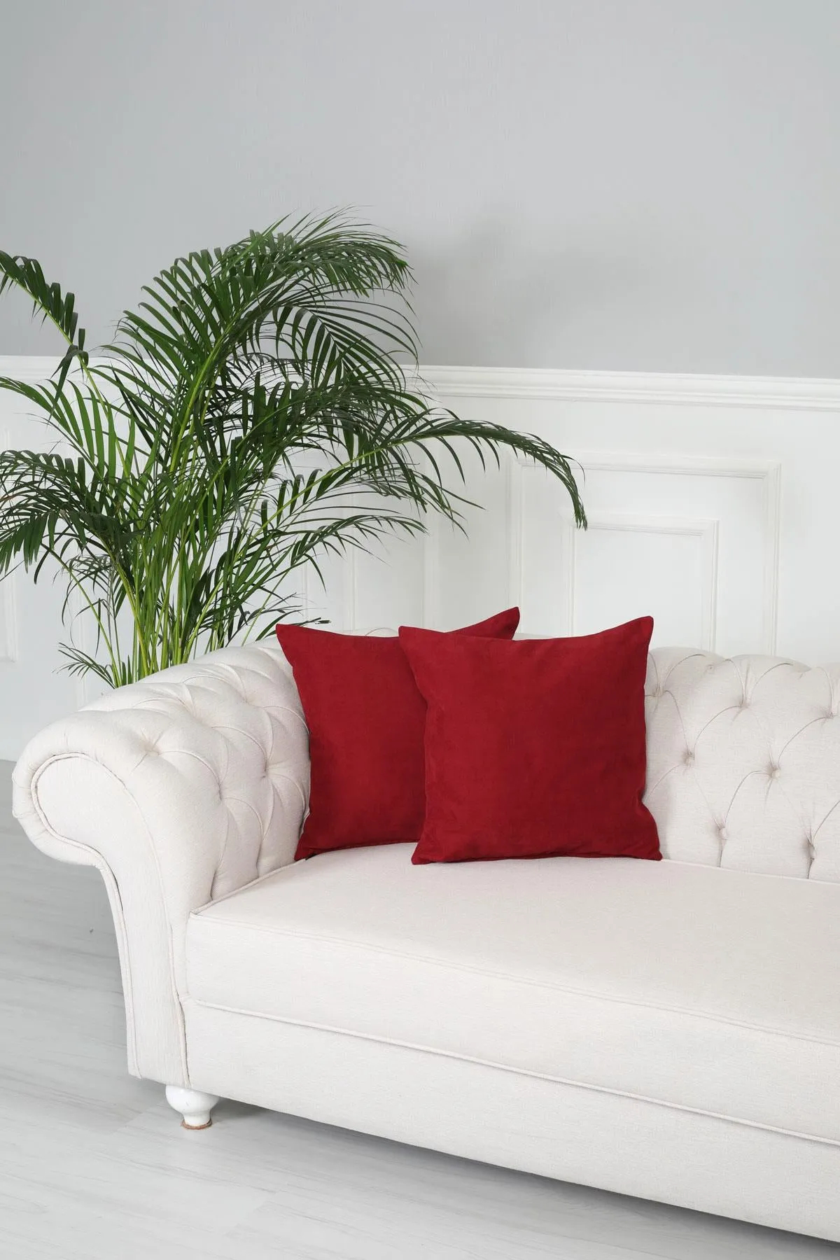 Boho Decorative Throw Pillow Covers Square 18 x 18 inch Polyester Pillow Case Modern Design Cushion Covers for Couch, Sofa, Bed,K-10
