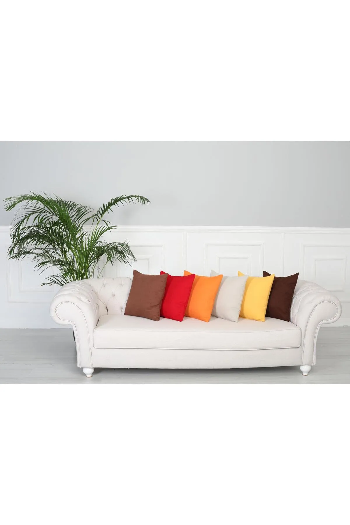 Boho Decorative Throw Pillow Covers Square 18 x 18 inch Polyester Pillow Case Modern Design Cushion Covers for Couch, Sofa, Bed,K-10