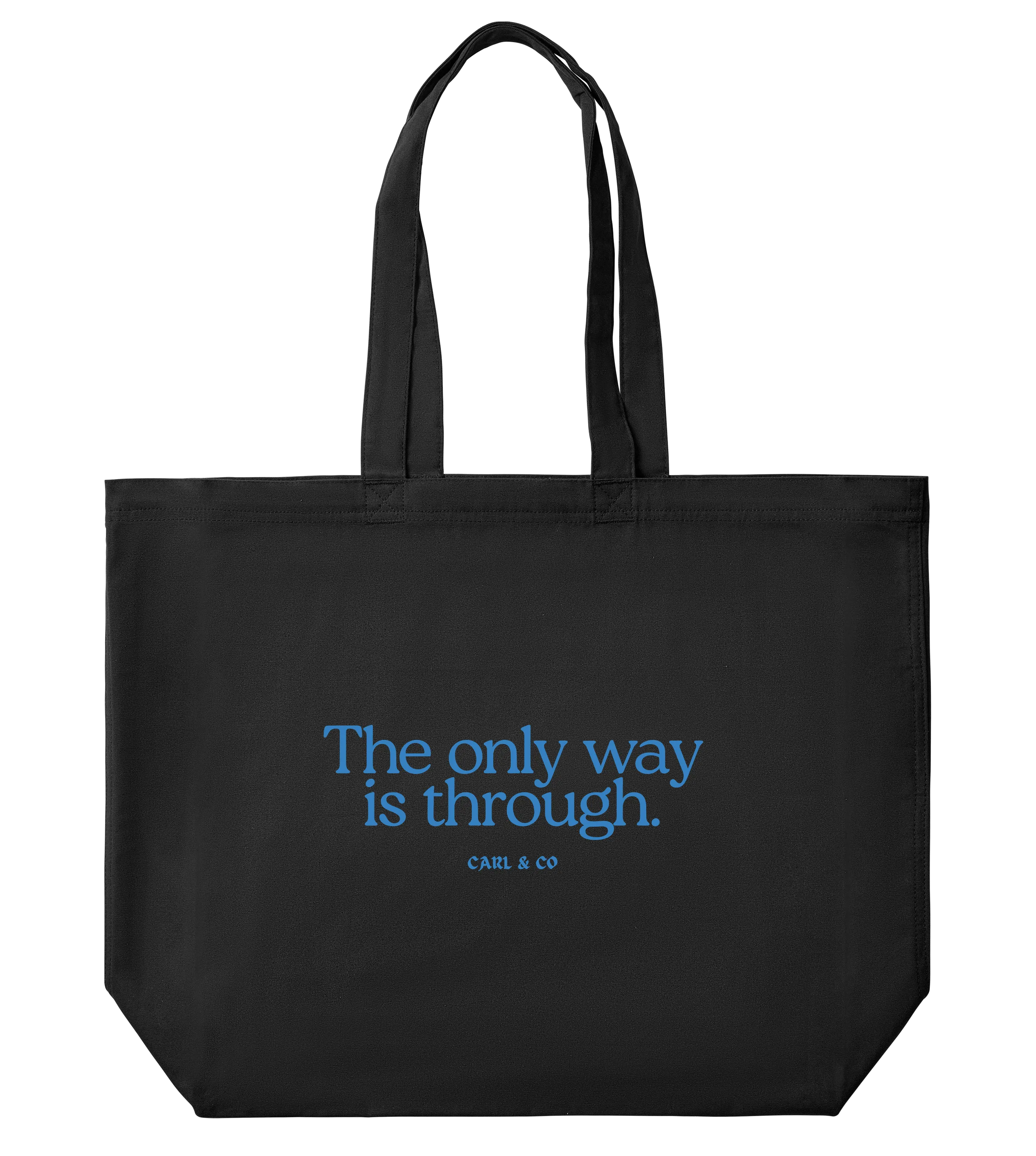 Canvas Shopper Bag "Through"