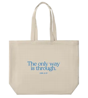 Canvas Shopper Bag "Through"