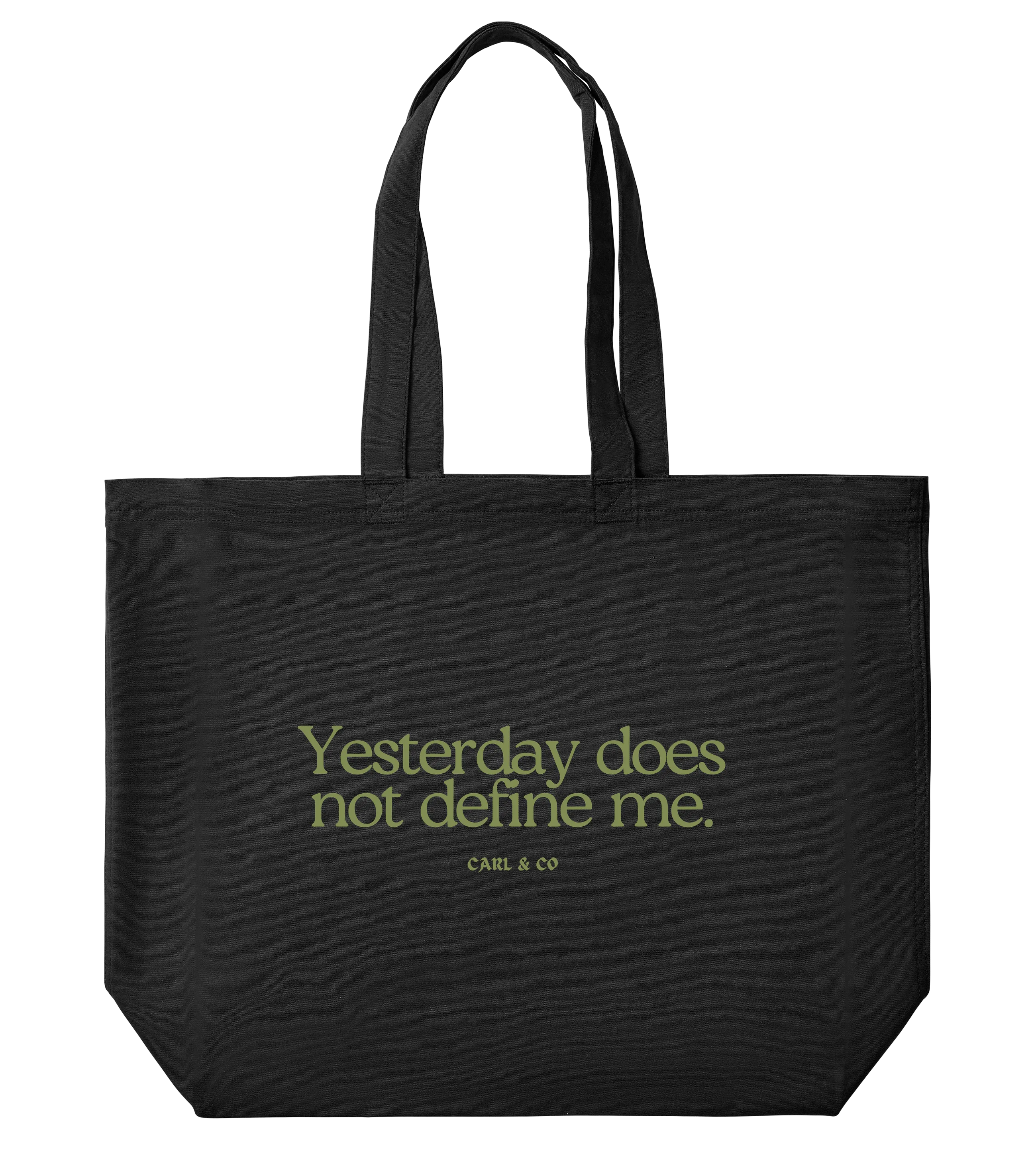 Canvas Shopper Bag "Yesterday"