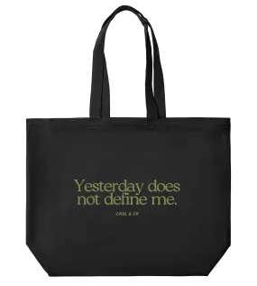 Canvas Shopper Bag "Yesterday"