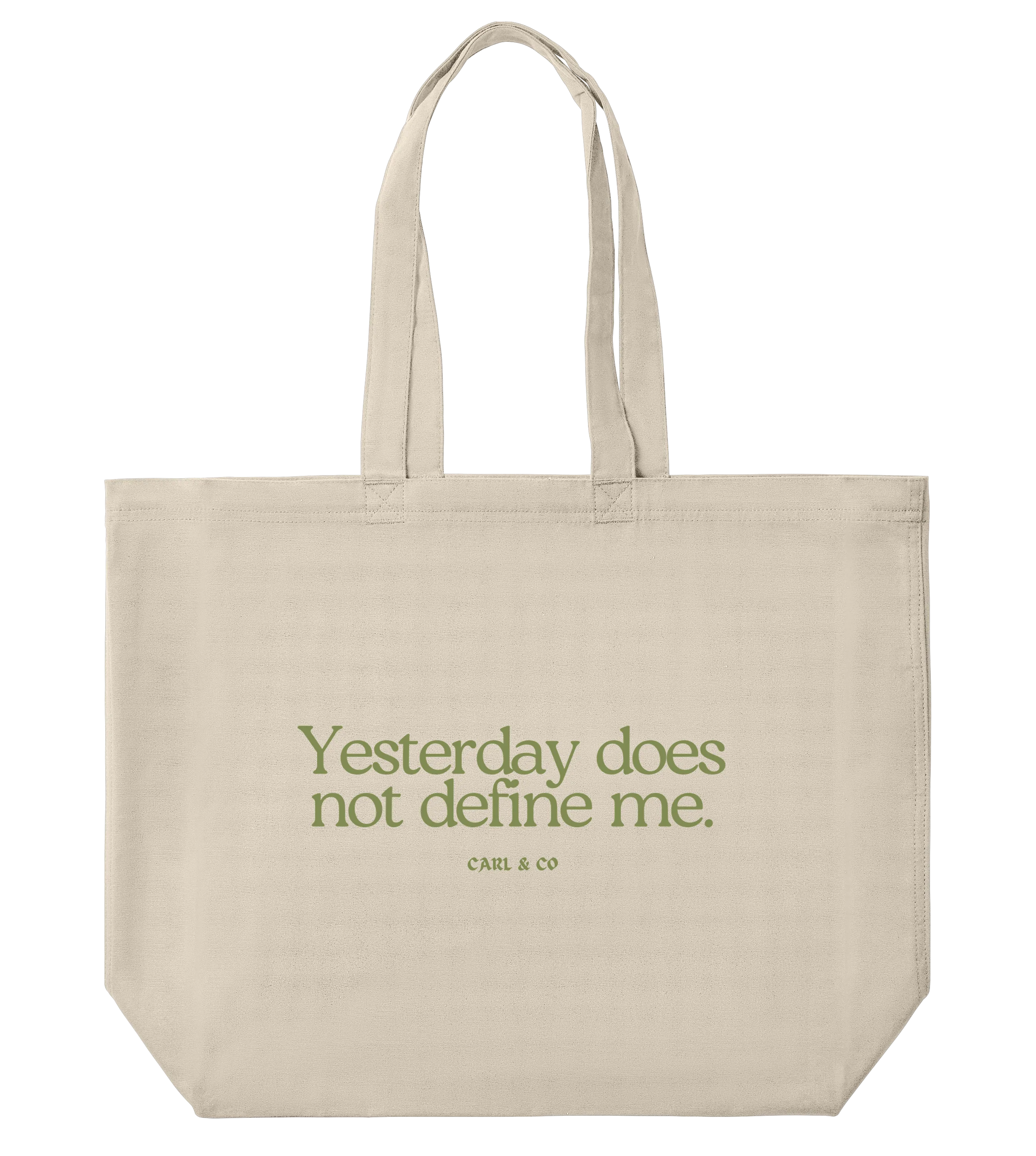 Canvas Shopper Bag "Yesterday"