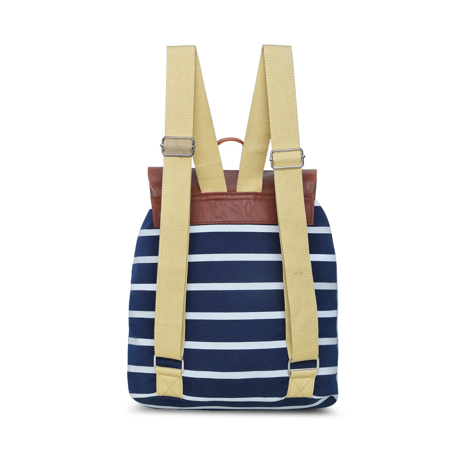 Caprese London Backpack Medium Navy Saddle