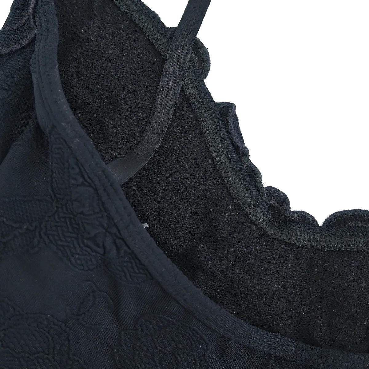 Chanel 1998 Swimwear Swimsuit Black #38
