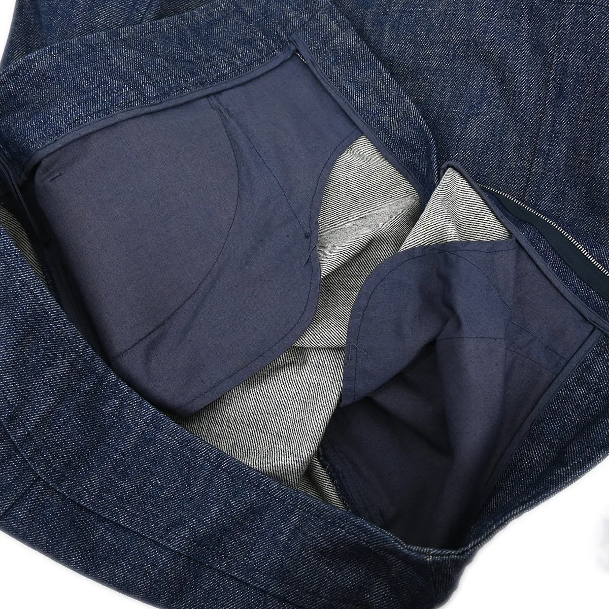Chanel 1999 Denim Skirt Indigo #44