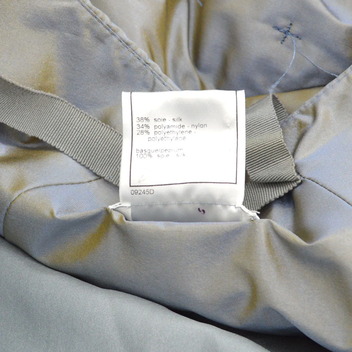 Chanel 1999 Fall quilted A-line skirt #38