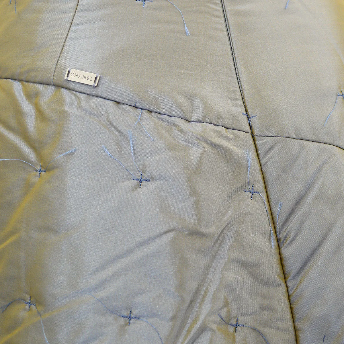 Chanel 1999 Fall quilted A-line skirt #38
