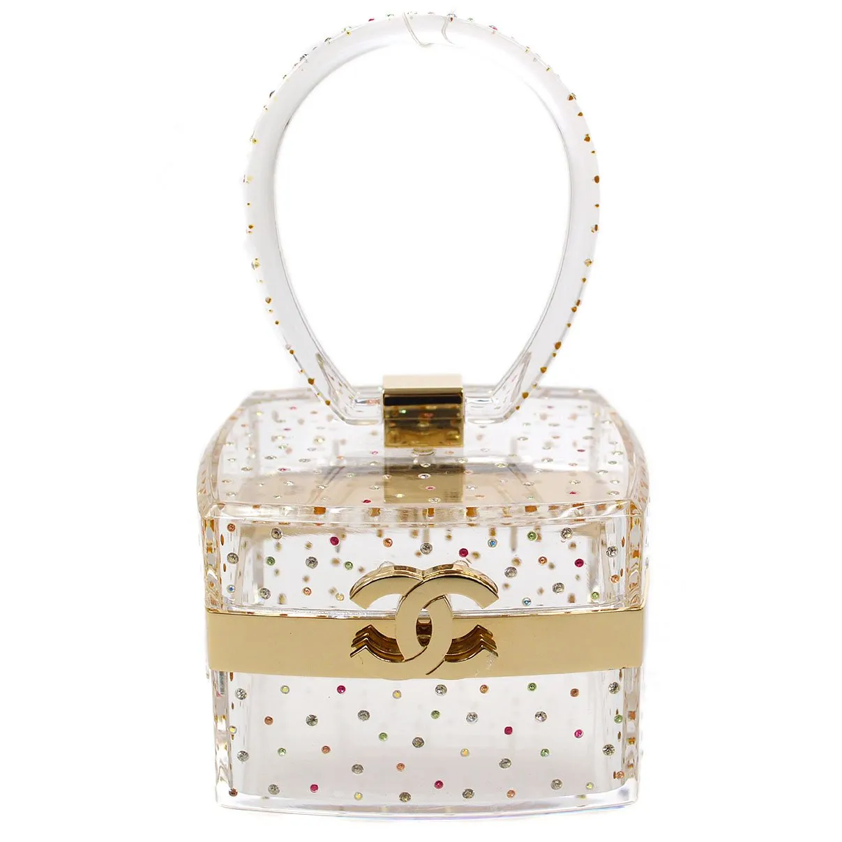 CHANEL 2004 Hand Vanity Bag 61781