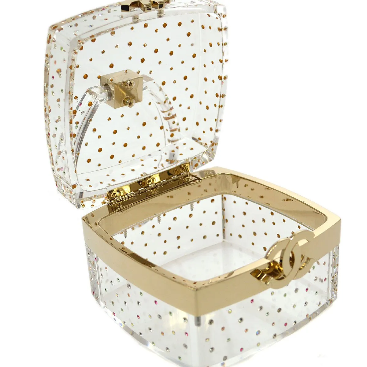 CHANEL 2004 Hand Vanity Bag 61781
