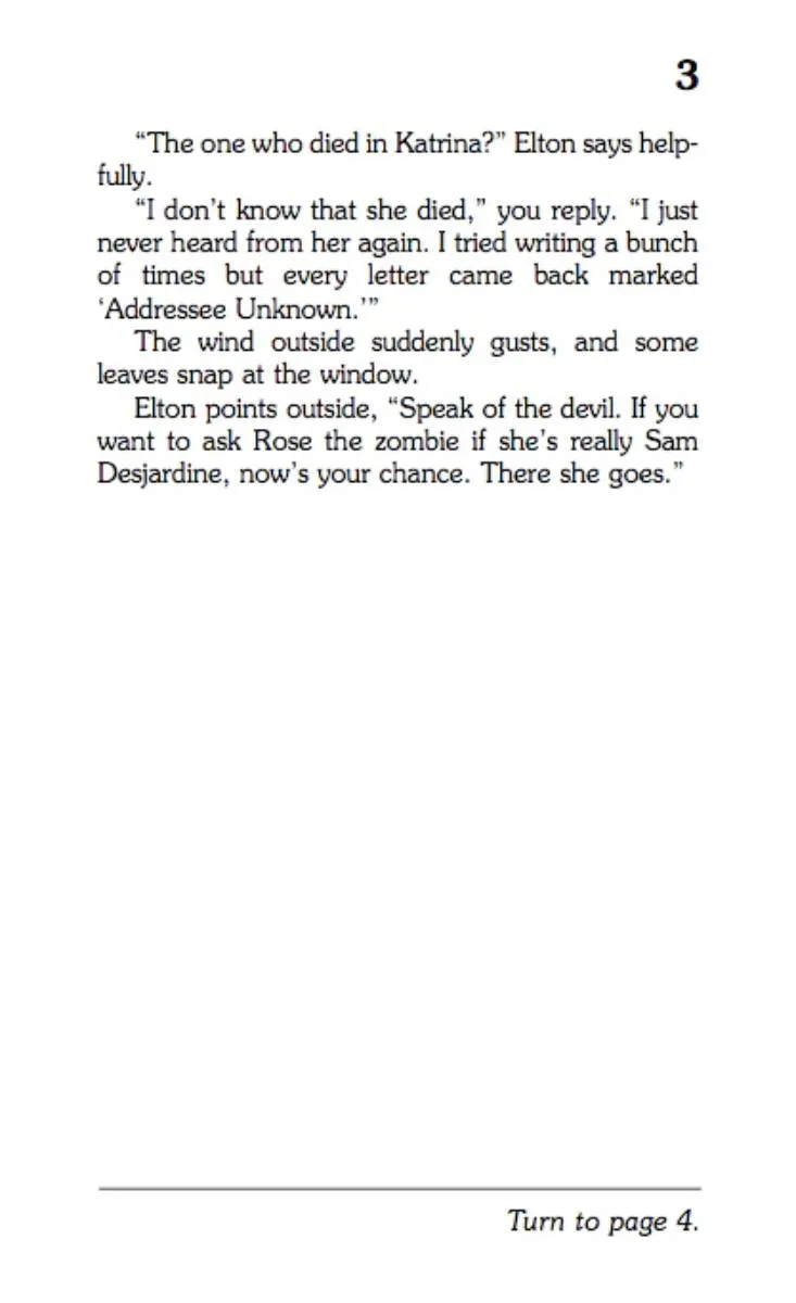 Choose Your Own Adventure #34 - Zombie Penpal