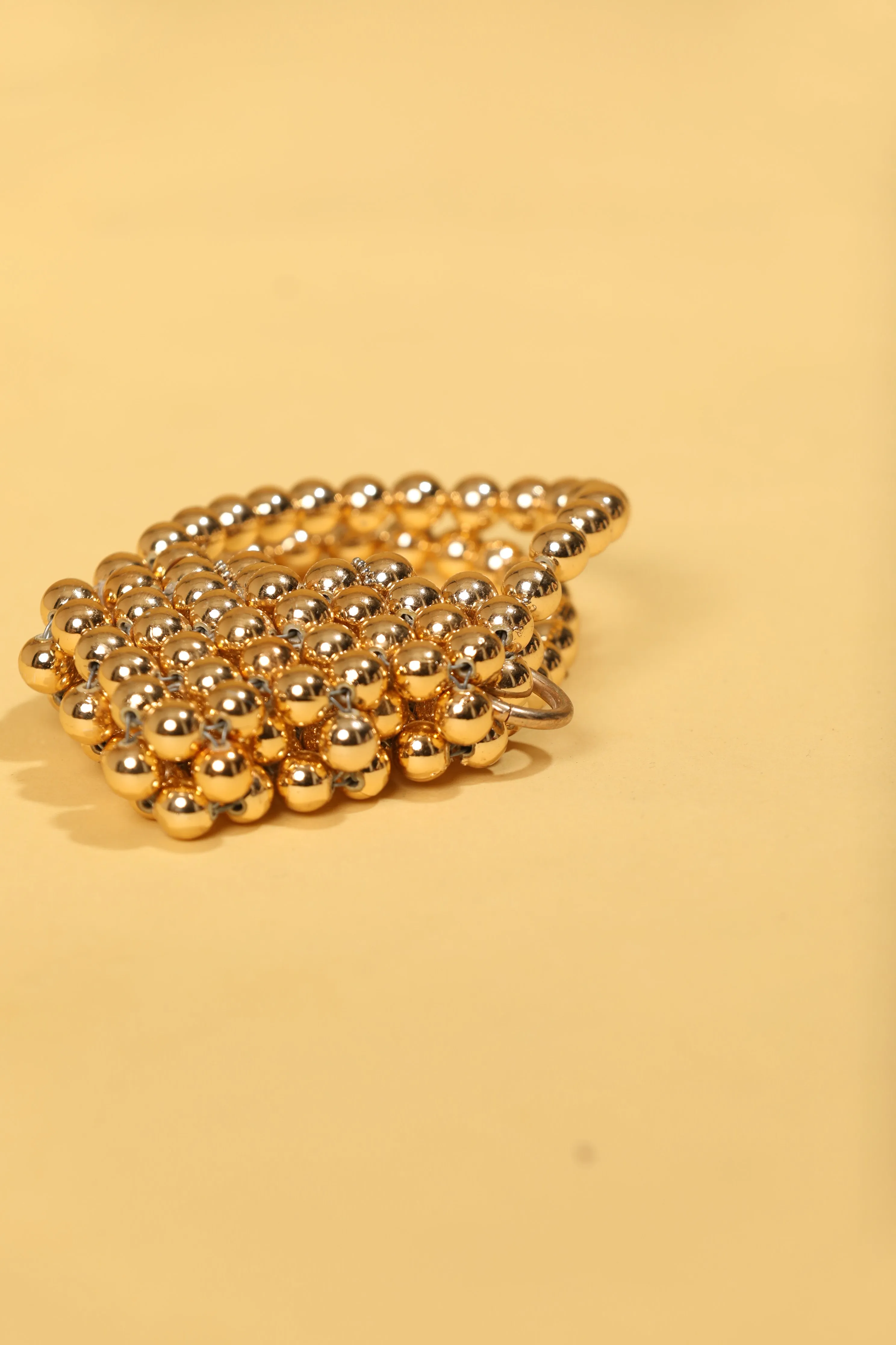Classic Golden Pearl Mini Handbag