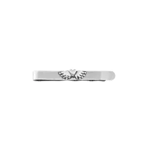 Classic Winged Heart Tie Slide
