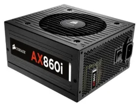 CORSAIR AXi Series, AX860i, 860 Watt, 80  Platinum , Fully Modular - Digital Power Supply (Renewed)