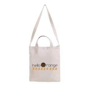 Cotton Canvas Tote Bag with Shoulder Straps