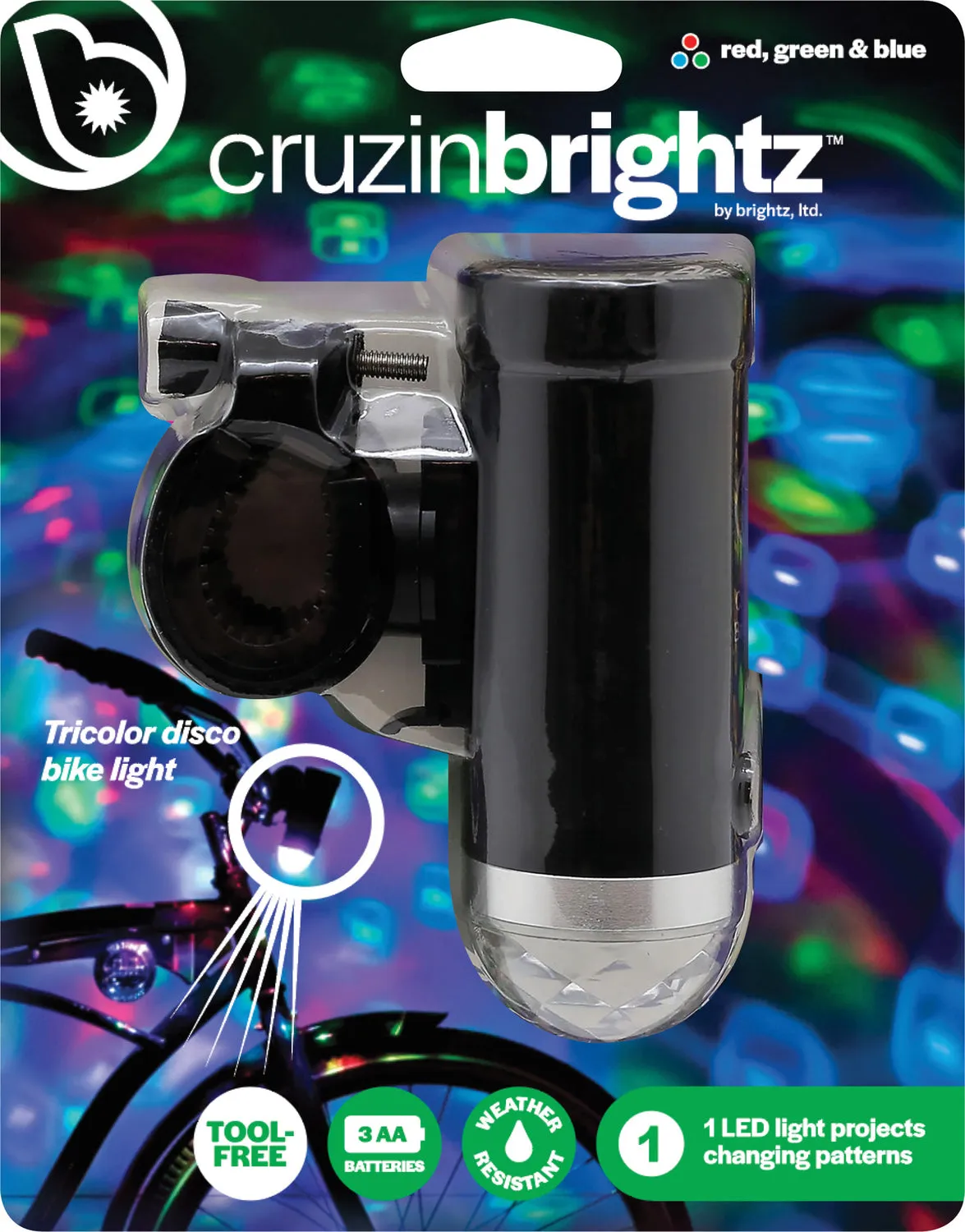 Cruzin Brightz Red Green Blue