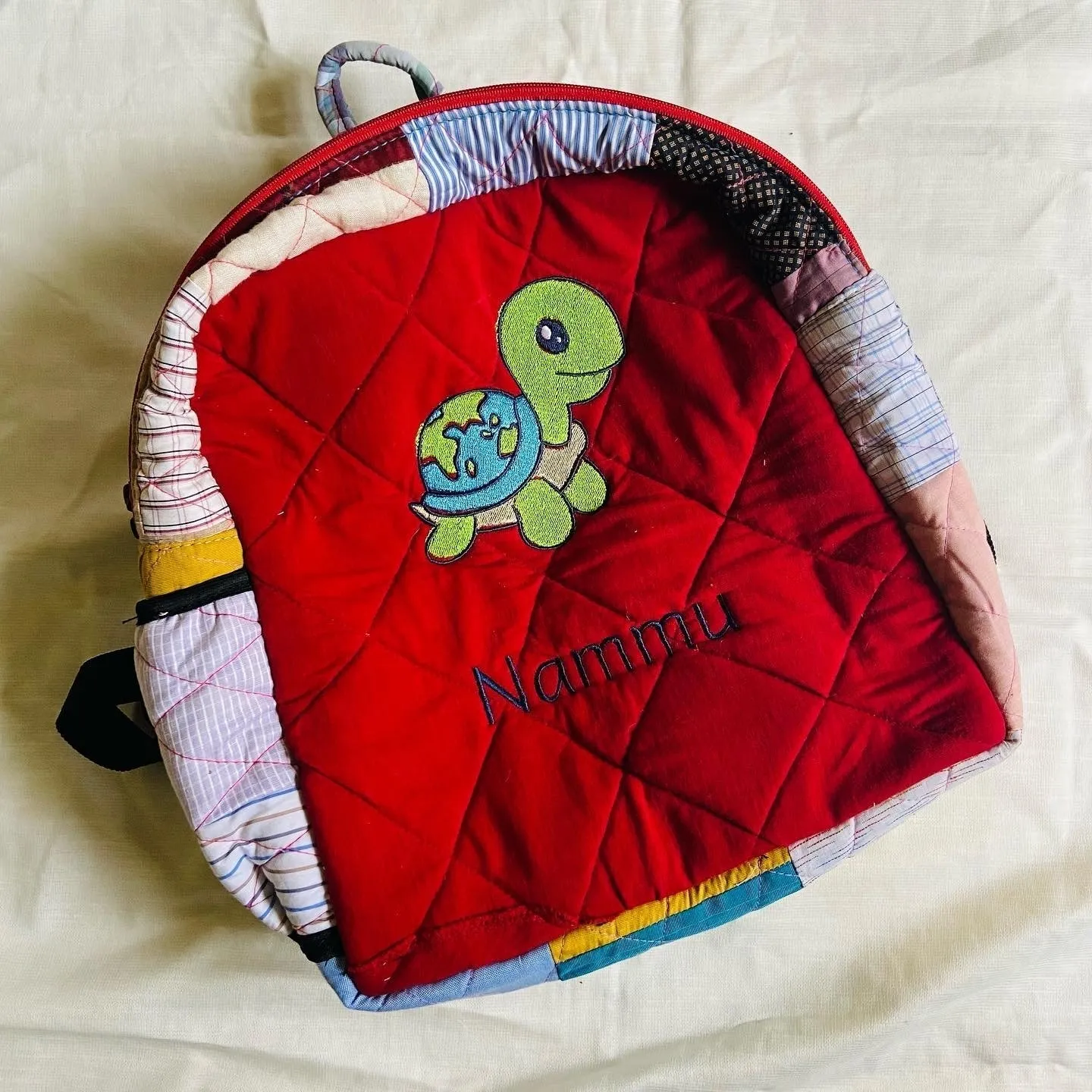 Customised Backpack for Kids - Running Baby Elephant