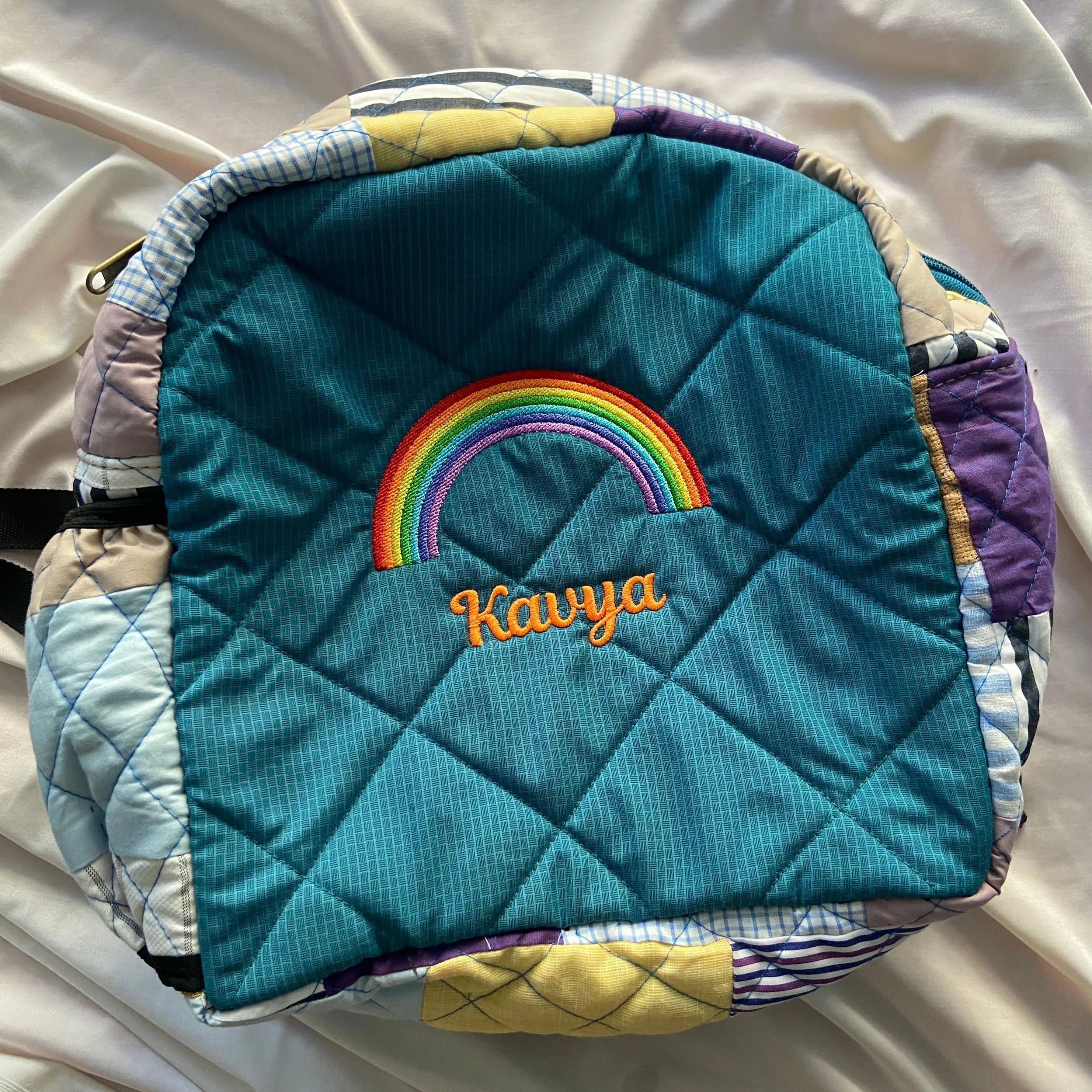 Customised Backpack for Kids - Running Baby Elephant